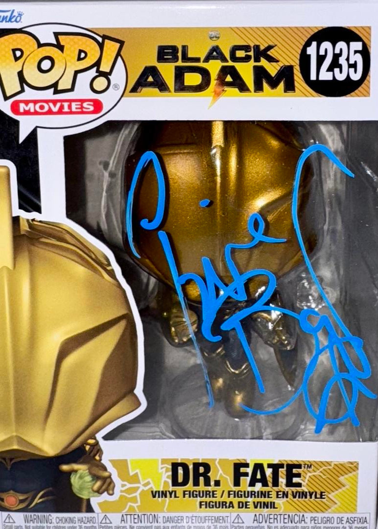 Pierce Brosnan Signed Funko Pop #1235 "Dr. Fate" (Black Adam) - Beckett COA